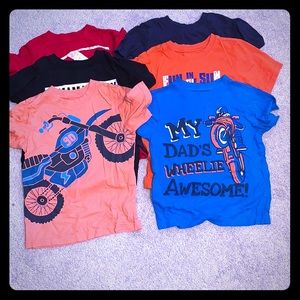 Six Boy’s Children’s 4T Graphic T-shirts